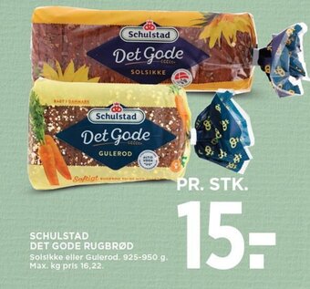 MENY SCHULSTAD DET GODE RUGBRØD tilbud