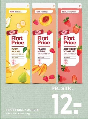 MENY FIRST PRICE YOGHURT tilbud
