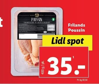 Lidl Frilands Poussin tilbud