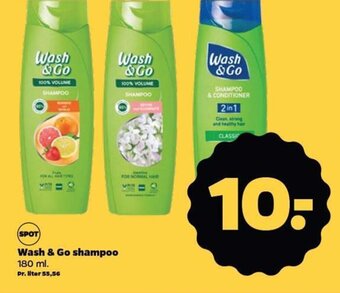 Wash & Go shampoo 180 ml.