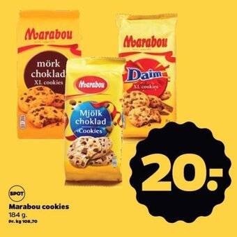 Netto Marabou cookies tilbud