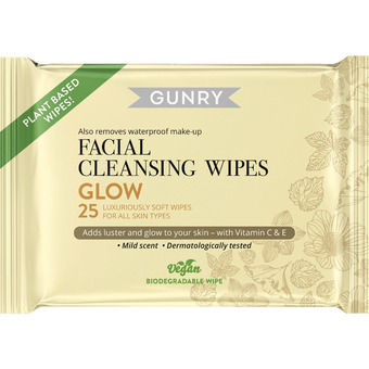 Motatos Gunry | ansigtsrens servietter glow 25stk | hygiejne & apoteksvarer > kosmetik tilbud