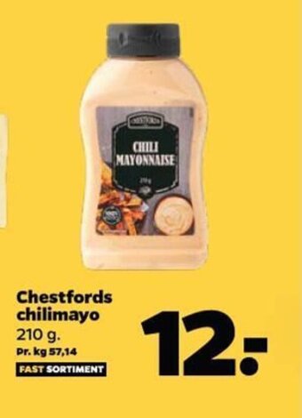 Netto Chestfords chilimayo 210 g. tilbud