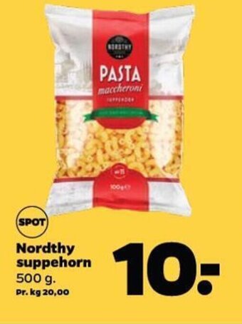 Netto Nordthy suppehorn 500 g. tilbud