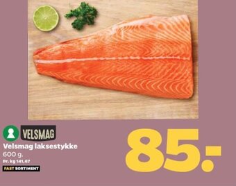 Netto Velsmag laksestykke 600 g. tilbud