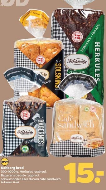 Netto Kohberg brød tilbud