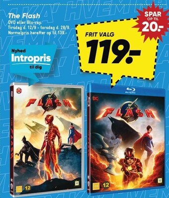 Bilka The flash tilbud
