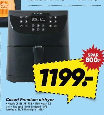 Bilka Cosori premium airfryer tilbud