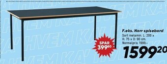 Bilka F.eks. norr spisebord tilbud