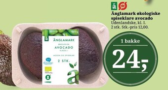 Änglamark økologiske spiseklare avocado
