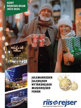 Julemarkeder, julerejser, nytårsrejser, musikrejser, forår