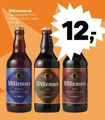 SuperBrugsen Willemoes øl tilbud