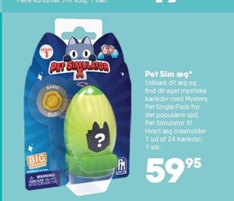 SuperBrugsen Pet sim æg tilbud