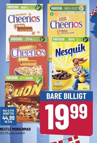 Løvbjerg Nestlé morgenmad tilbud