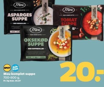 Netto Mou komplet suppe tilbud