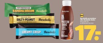 Netto Barebells proteinbar eller Bodylab shake tilbud