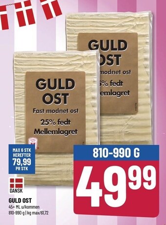 Løvbjerg Guld ost tilbud