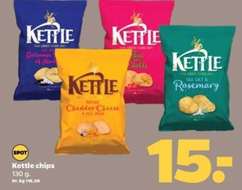 Netto Kettle chips tilbud