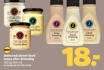 Netto Zelected street food mayo eller dressing tilbud