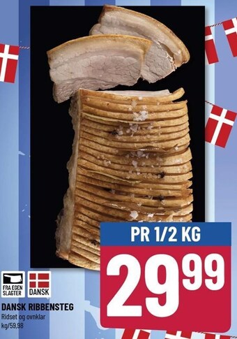 Løvbjerg Dansk ribbensteg tilbud