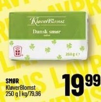 Løvbjerg Kløverblomst smør tilbud