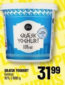 Løvbjerg Gestus græsk yoghurt tilbud