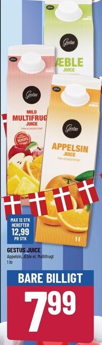 Løvbjerg Gestus juice tilbud