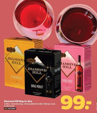 Netto Diamond Hill Bag-in-Box tilbud