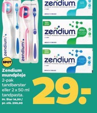 Netto Zendium mundpleje tilbud