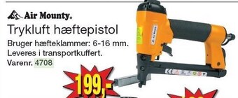 Harald Nyborg Trykluft hæftepistol tilbud