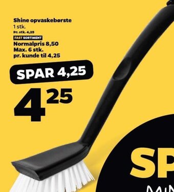 Netto Shine opvaskebørste tilbud