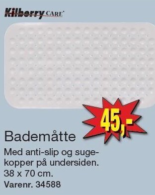 Harald Nyborg Kilberry care bademåtte tilbud