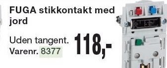 Harald Nyborg Fuga stikkontakt med jord tilbud