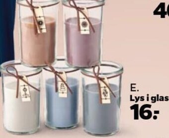 Netto Lys i glas tilbud