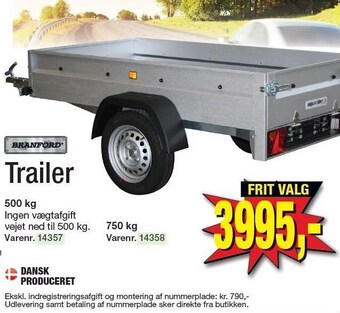 Harald Nyborg Branford trailer tilbud