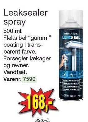 Leaksealer spray