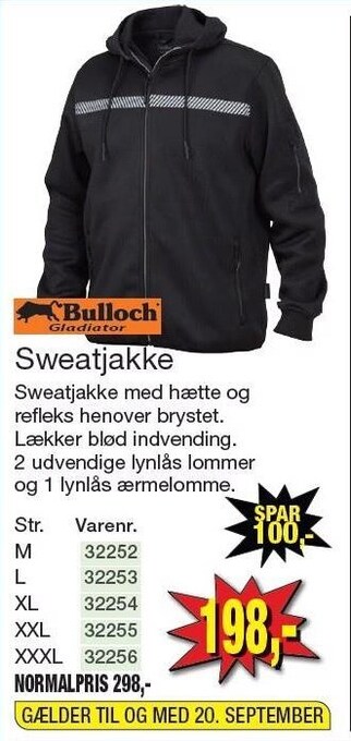 Harald Nyborg Bulloch sweatjakke tilbud