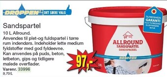 Harald Nyborg Droppen sandspartel tilbud