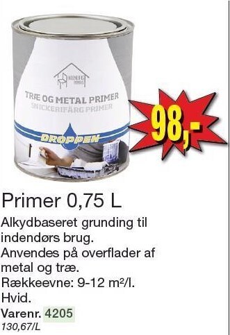 Harald Nyborg Primer 0,75 l tilbud
