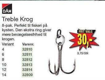 Harald Nyborg Treble krog tilbud