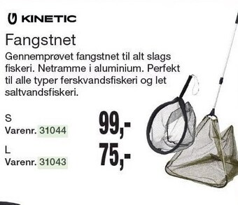 Harald Nyborg Kinetic fangstnet tilbud