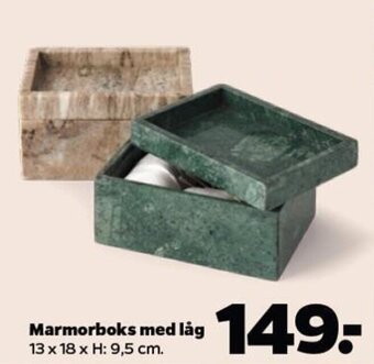 Netto Marmorboks med låg tilbud