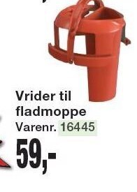 Harald Nyborg Vrider til fladmoppe tilbud