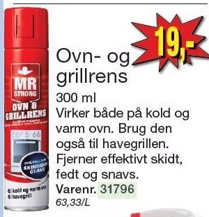 Ovn- og grillrens