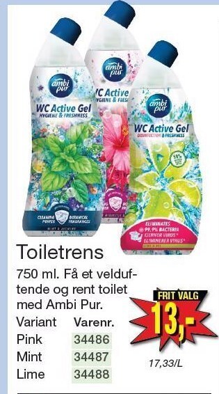 Harald Nyborg Toiletrens tilbud