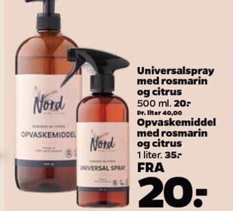 Netto Universalspray med rosmarin og citrus tilbud