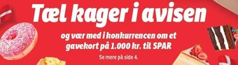 Tæl kager i avisen