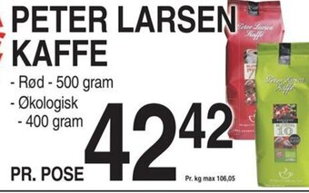 ABC Lavpris PETER LARSEN KAFFE tilbud