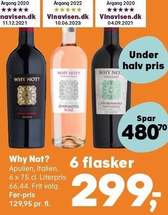 Kvickly Why not? - 6 flasker tilbud