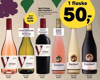 Spier vintage eller faustino v